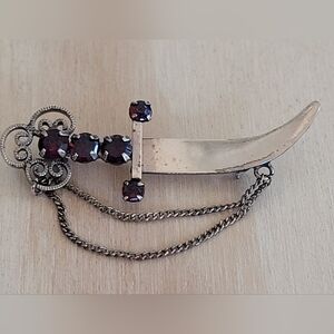 Winard 12K GF Vintage Sword Pin/Brooch